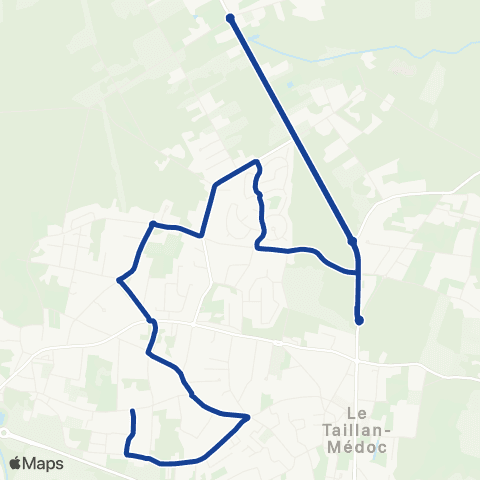 TBM - Lignes ScoDi Scodi S19 map