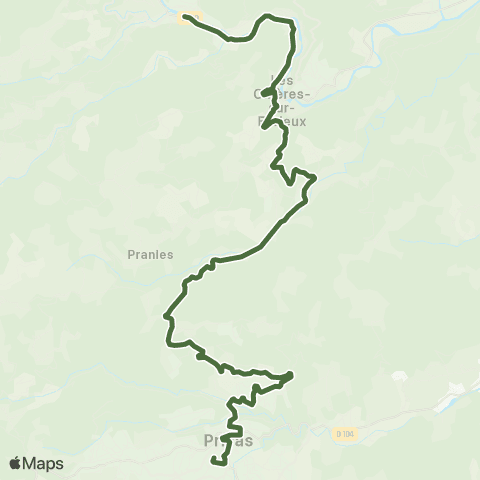T'Cap Saint-Sauveur-de-Montagut - Privas map