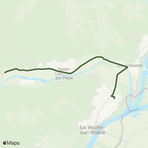 T'Cap - Réseau scolaire Beauchastel-St Laurent Pape-la Voulte Collège les Trois Vallées map