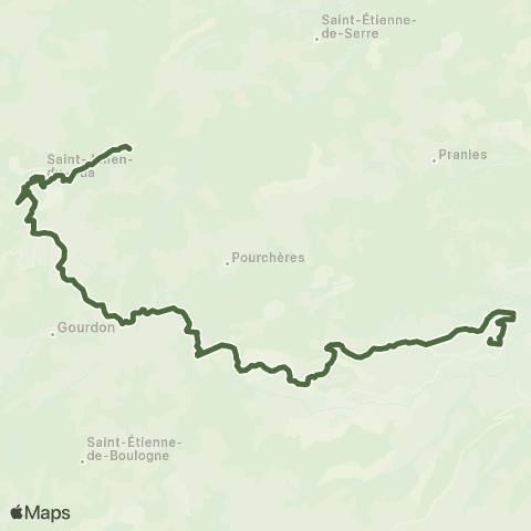 T'Cap - Réseau scolaire St Julien du Gua-Privas Lycées-Collèges map