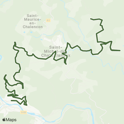 T'Cap - Réseau scolaire St Michel de Chabrillanoux-St Sauveur de Montagut Collège de l'Eyrieux map