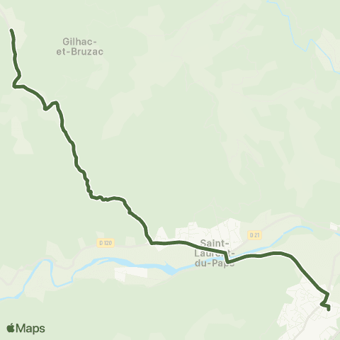 T'Cap - Réseau scolaire Gilhac et Bruzac-St Laurent du Pape Écoles-la Voulte Collège les Trois Vallées map