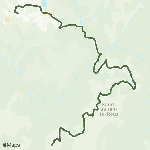 T'Cap - Réseau scolaire St Julien le Roux-Vernoux École-Collège map