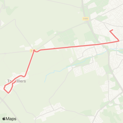 TCAT - Lignes scolaires Torvilliers - Collège Langevin map