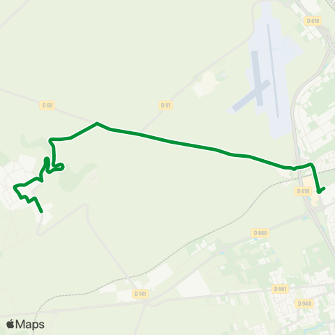 TCAT Chapelle St Luc vers Montgueux map