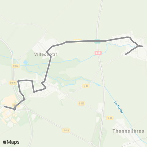 TCAT Bouranton vers Saint Parres map