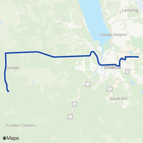 TCAT Enfield - Commons map