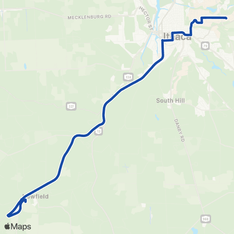TCAT Newfield - Commons map