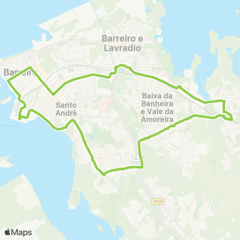 TCB Fontaínhas-Terminal map