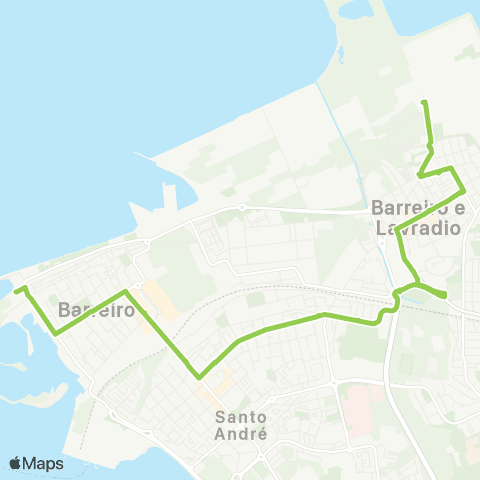 TCB Praceta Barra-a-Barra-Escola Alfredo da Silva map