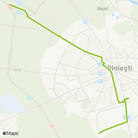 TCE Ploiești Cablul Romanesc - Raf. Astra II map