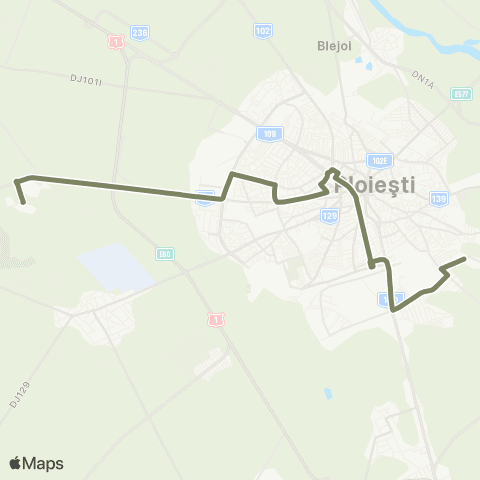 TCE Ploiești Protan - YAZAKI map