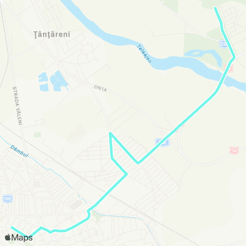 TCE Ploiești Hale Cat. - Gradina Botanica map