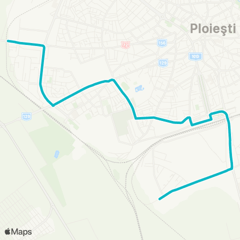 TCE Ploiești Pod Inalt - COMAT map