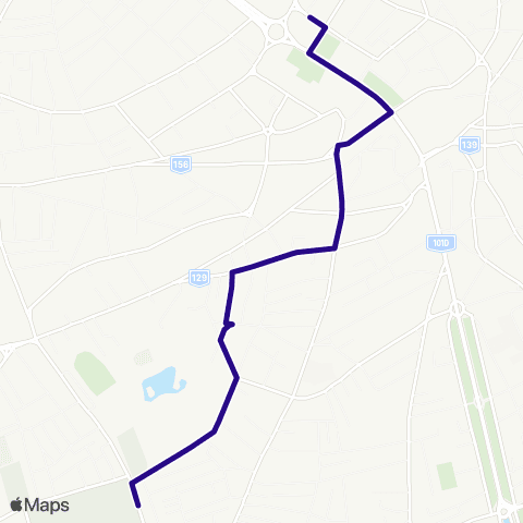 TCE Ploiești Hale Cat. - Cimitir Bolovani map