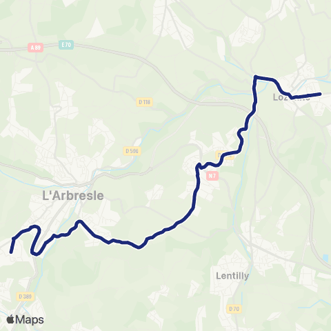 TCL Scolaires Les Peupliers - Lycée Germaine Tillion map
