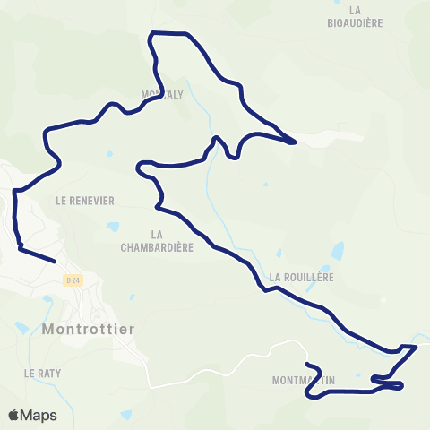 TCL Scolaires Montmartin - Croix Matillon map