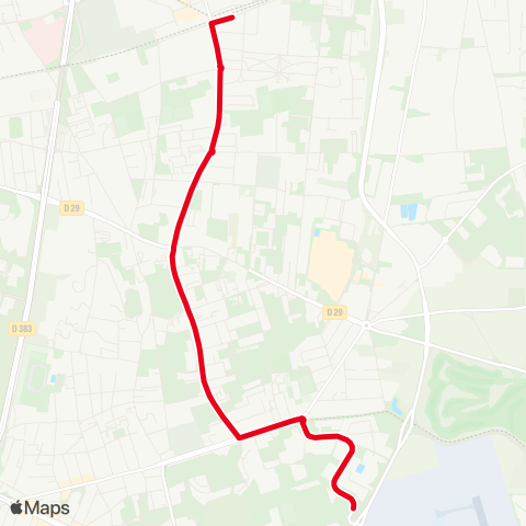 TCL Vaulx-en-Velin la Soie - Bron Droits de l'Homme map