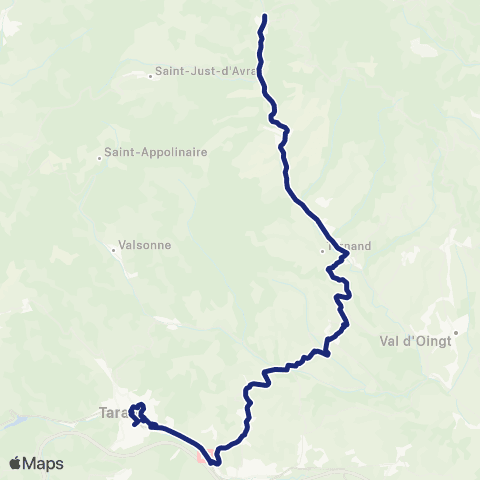 TCL Scolaires Chambost Allières École - Collège ND de Bel Air map