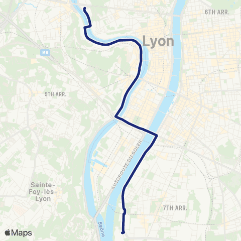 TCL Scolaires Cité scolaire internationale (Lyon 7ème) map