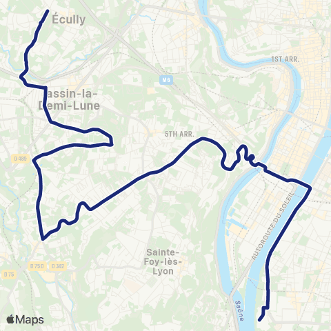TCL Scolaires Cité scolaire internationale (Lyon 7ème) map