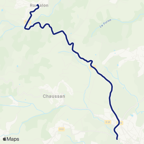 TCL Scolaires La Placette - Collège Ronsard map