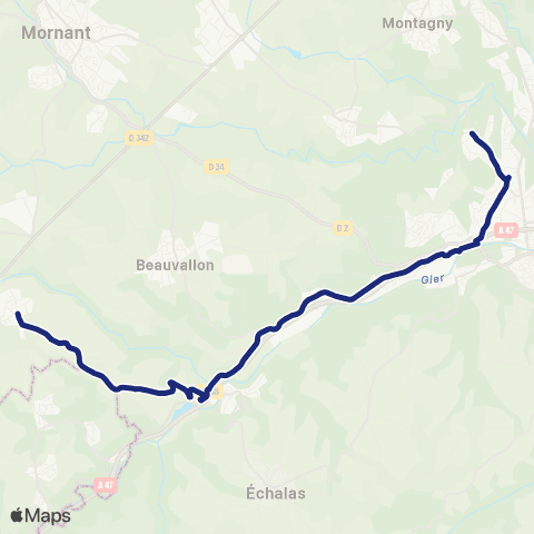 TCL Scolaires St Jean le Bourg - Lycée Aragon / Picasso map