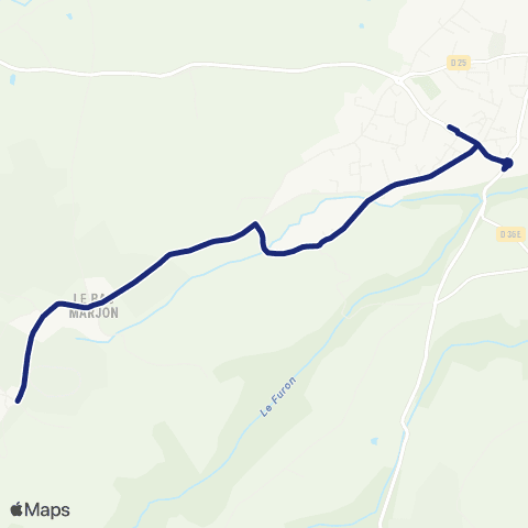 TCL Scolaires Haut Marjon - Collège la Perrière map