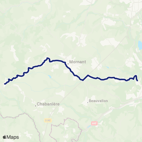 TCL Scolaires Riverie le Bourg - Lycée Aragon / Picasso map