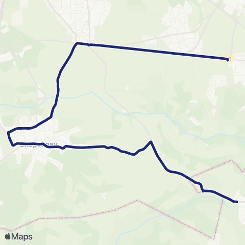 TCL Scolaires Valencin Rue du 8 mai - St Pierre de Chandieu Coll map