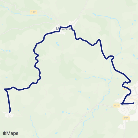 TCL Scolaires Salle des fêtes - Collège le Petit Pont map