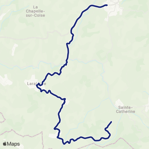 TCL Scolaires Le Noyer - Collège le Petit Pont map