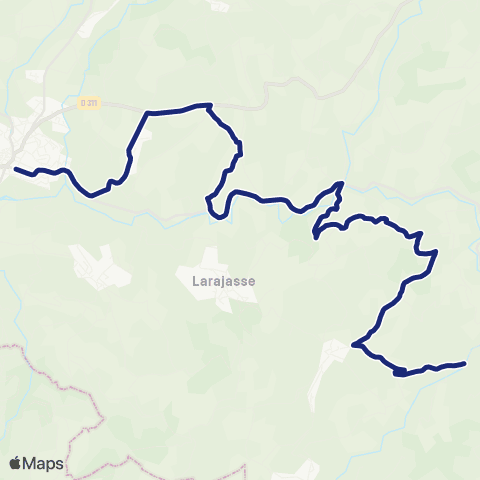 TCL Scolaires Moulin Montalan - Parking CDG map