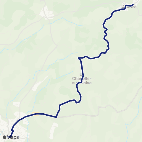 TCL Scolaires Bourg Bas - Parking Charles de Gaulle map