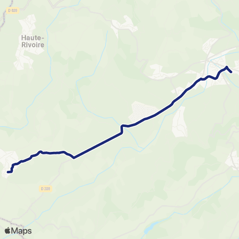 TCL Scolaires Meys Bourg - Collège du Val d'Argent map