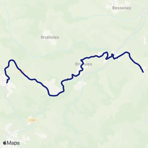 TCL Scolaires Courzieu Bourg - Pl. du Marche aux Veaux map