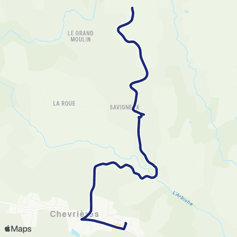TCL Scolaires Le Grand Barcet - Chevrières École map