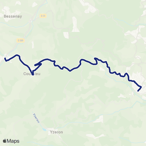 TCL Scolaires Collège Notre Dame des Vallons - la Giraudière map