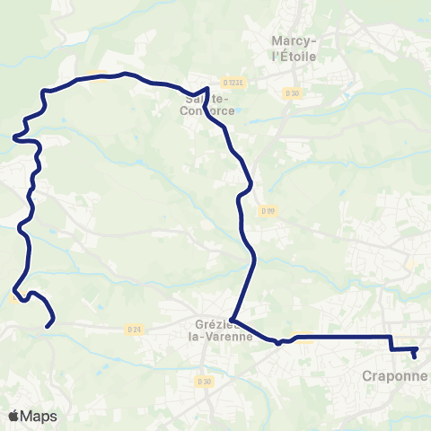 TCL Scolaires Montolvet - Collège Jean Rostand map