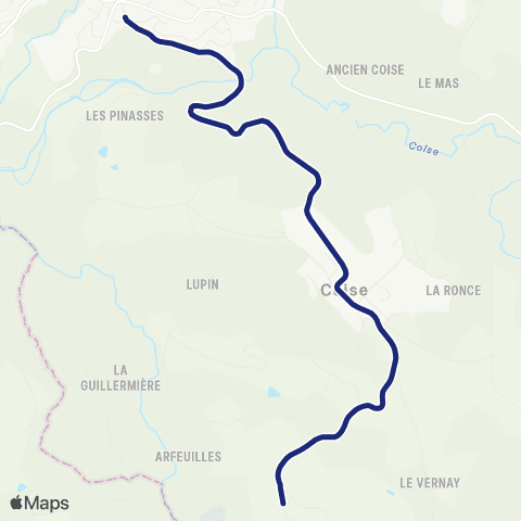 TCL Scolaires Sicoret - Parking Charles de Gaulle map