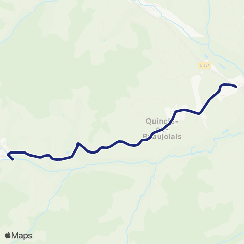 TCL Scolaires Marchampt - Regnie-Durette map