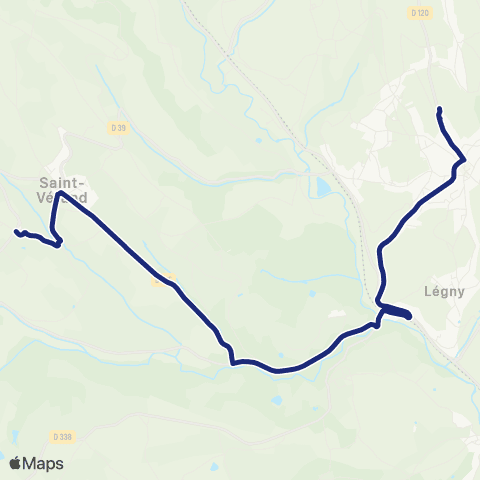 TCL Scolaires St-Verand - Val-d'Oingt map