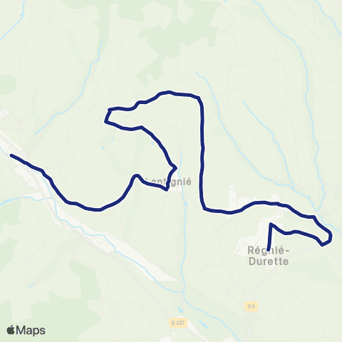 TCL Scolaires Cercie - Beaujeu map