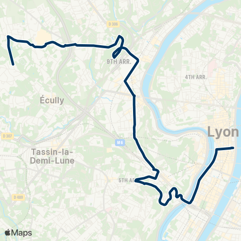 TCL Stade de Gerland - Cordeliers - Campus Lyon O. map