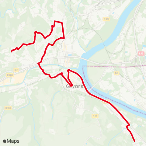 TCL Plateau de Montrond - Collège Paul Vallon map