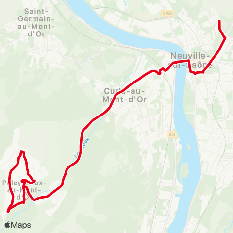 TCL Maison Ampère-Musée - Neuville l'Echo map