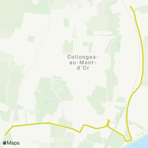 TCL La Chaux - École de Champlong - Gare de Collonges-Fontaines map