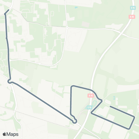TCL St Priest Jules Ferry - Parc des Lumières map