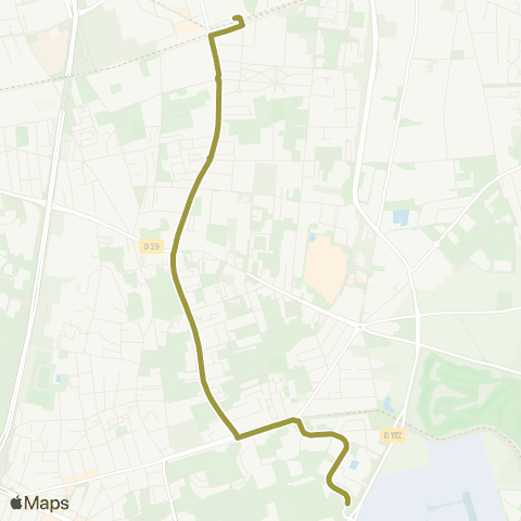 TCL Vaulx-en-Velin la Soie - Bron Droits de l'Homme map
