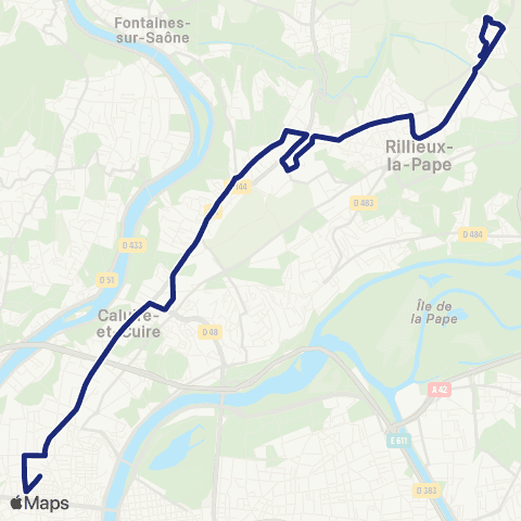 TCL Scolaires Collège - Lycée St-Exupéry & Lycée Diderot (Lyon 1er & 4ème) map
